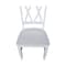 International Concepts Double XX Chairs, Set of 2, White C08-220P - alternate 2